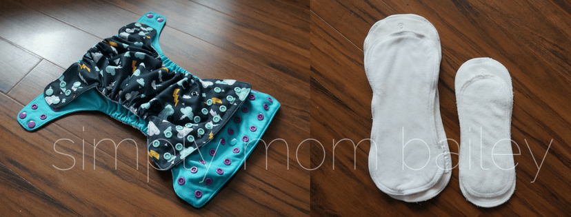 funky fluff newborn cloth diaper size comparison