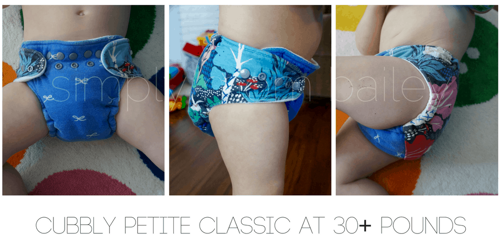 Cubbly - WAHM Fitted Diaper - Classic Petite - Toddler