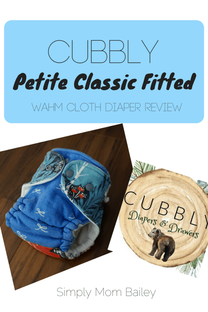 Cubbly - WAHM Fitted Diaper - Cloth Diaper Review - Fitted Cloth Diaper