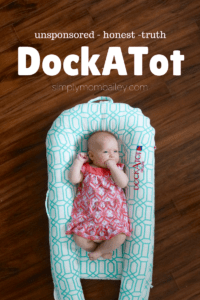 DockATot Review - Product Review - Unsponsored - Baby Sleep - Bed Sharing Co sleeping