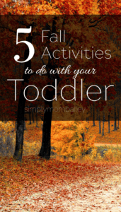 5 Fall Activities to to do with your toddler - things to do in Prince George with Kids -