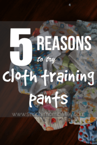 5 Reasons to Try Cloth Training Pants during Potty Training for Toddlers - Why you need Training Underwear for Potty Learning - Toddlers and Learning Pants - Cloth Diapers