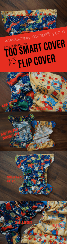 Smart Bottoms Too Smart Cover compared to a Flip One Size Cover | Cloth Diaper Comparisons | Newborn Cloth Diapers | Toddler Cloth Diapers | Smart Bottoms | Cotton Babies | Cloth Diaper Covers | Cloth Diapers | Reusable Diapers | Cloth Nappies | Made in the USA 