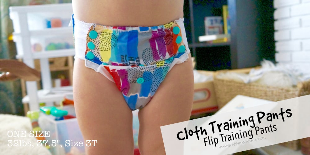 Flip Potty Training Kit with Flip Training Pant - One Size Cloth Training Pant - Pull on Cloth Diaper - Organic - Best - #clothdiaper #pottytraining bumGenius - Stretchy Tabs