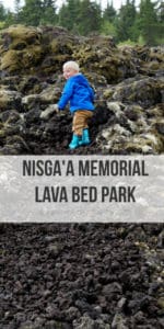 Nisgaa Memorial Lava Bed Park - Lava Fields near Terrace, BC #exploreBC #travelCanada - Family Travel - Things to do with Kids - Hiking - Terrace, BC - Prince Rupert, BC, Northern BC, Things to do in BC