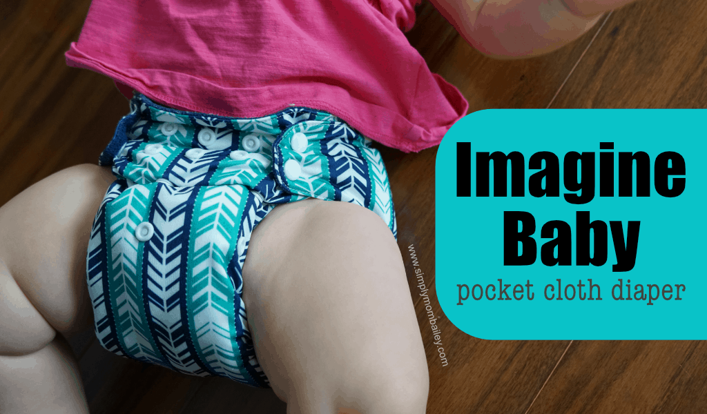 Affordable and Budget friendly, the Imagine Baby Pocket Cloth Diaper is a great choice #clothdiapers #budgetfriendly #diaper #baby #infant #ecomom
