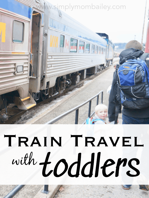 Train Travel with Toddlers
