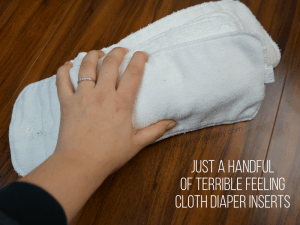 microfiber inserts for cloth diapering