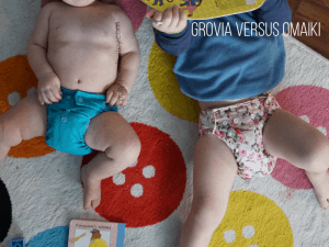 GroVia Versus Omaiki on a Baby