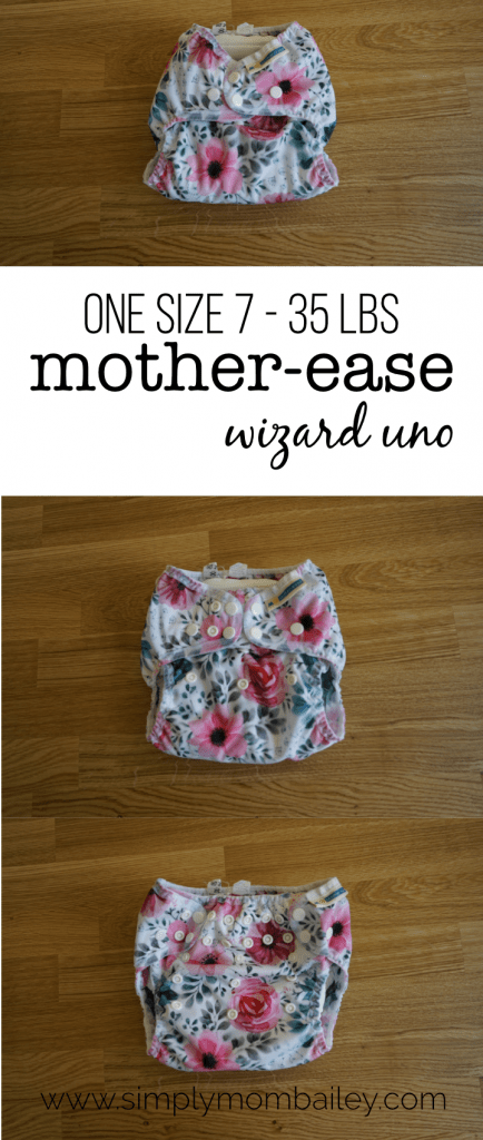 Looking for an easy to use cloth diaper? The Mother-ease OS Wizard Uno is an All in one cloth diaper perfect for everyone #clothdiapers #ecofriendlyclothing #madeinCanada #Canadian #easyclothdiapers #diapers #bestdiapers #stuffforbaby #babythings #onesize