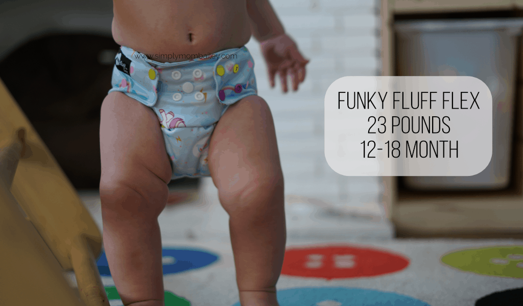 Funky Fluff Flex on a Baby 12 months