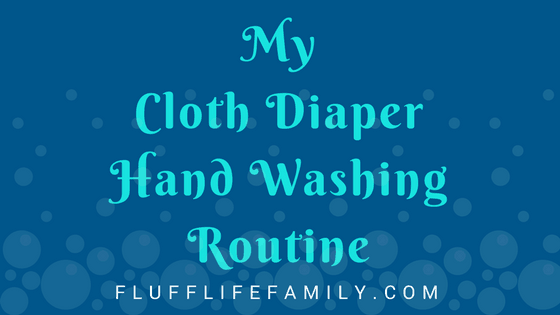 Hand Washing Cloth Diapers