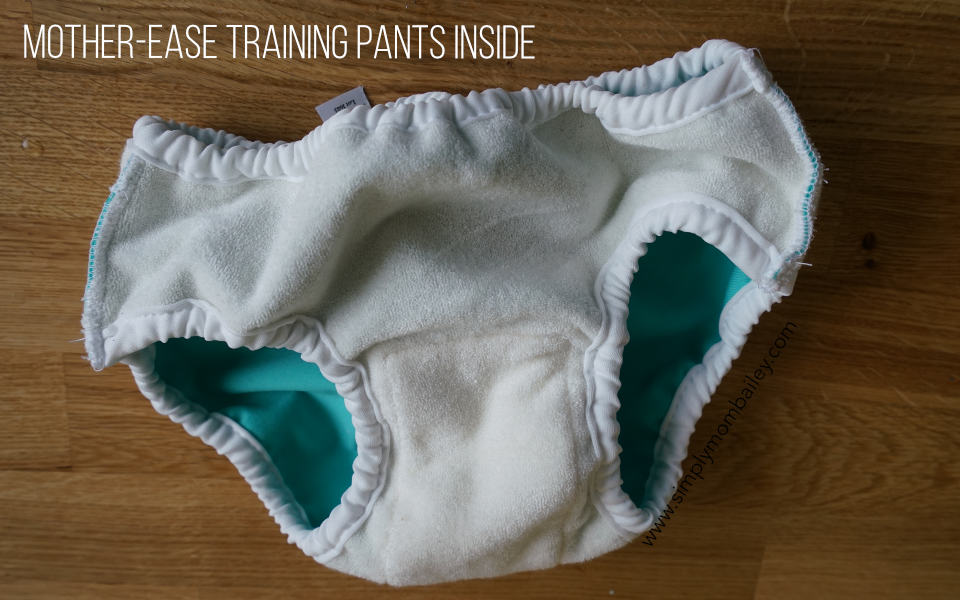 Mother-ease Training Pants Inside