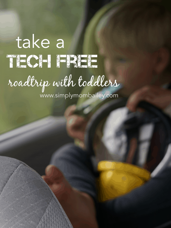 Take a Tech Free Roadtrip with Toddlers #travelwithkids #roadtrip #canadianroadtrip #toddlers #toddlertravel #technologyfree #screentime