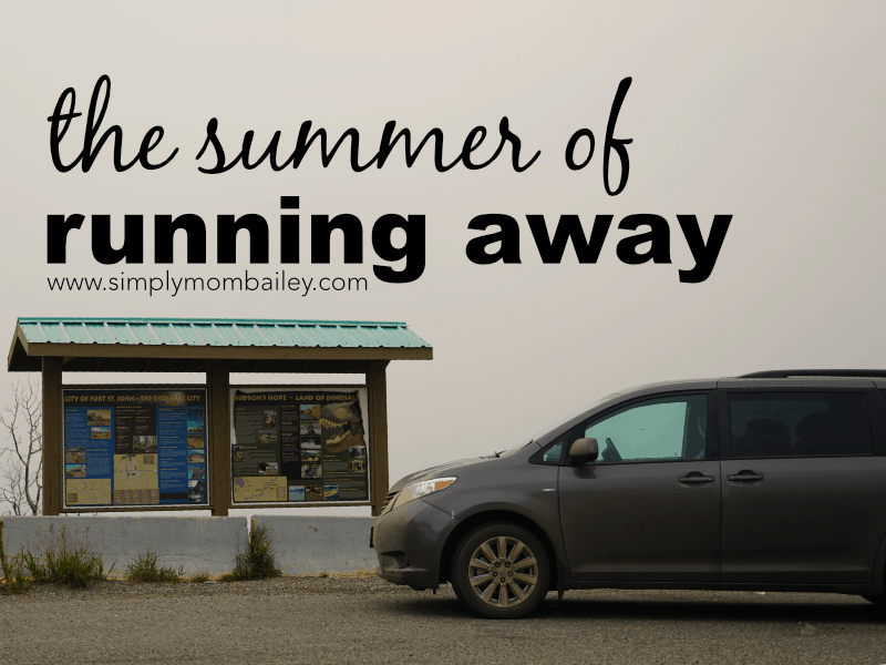 The Summer of Running Away