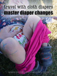 Master Cloth Diaper Changes