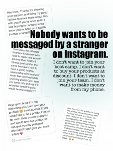 Nobody Wants to be Messaged by a Stranger on Instagram