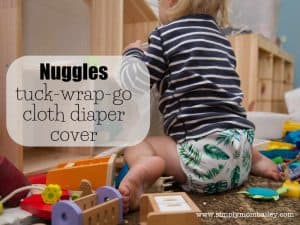 Nuggles Tuck-Wrap-Go Cover Size 2 Cloth Diaper Review