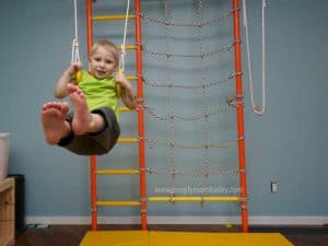Indoor Swing for Young Kids - Indoor Activity Center for kids