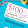 $100 Giveaway